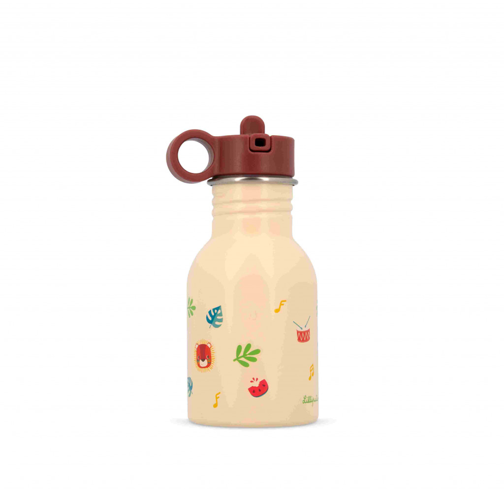 Lilliputiens Lilliputiens – fľaša na pitie 400 ml – lev Jack