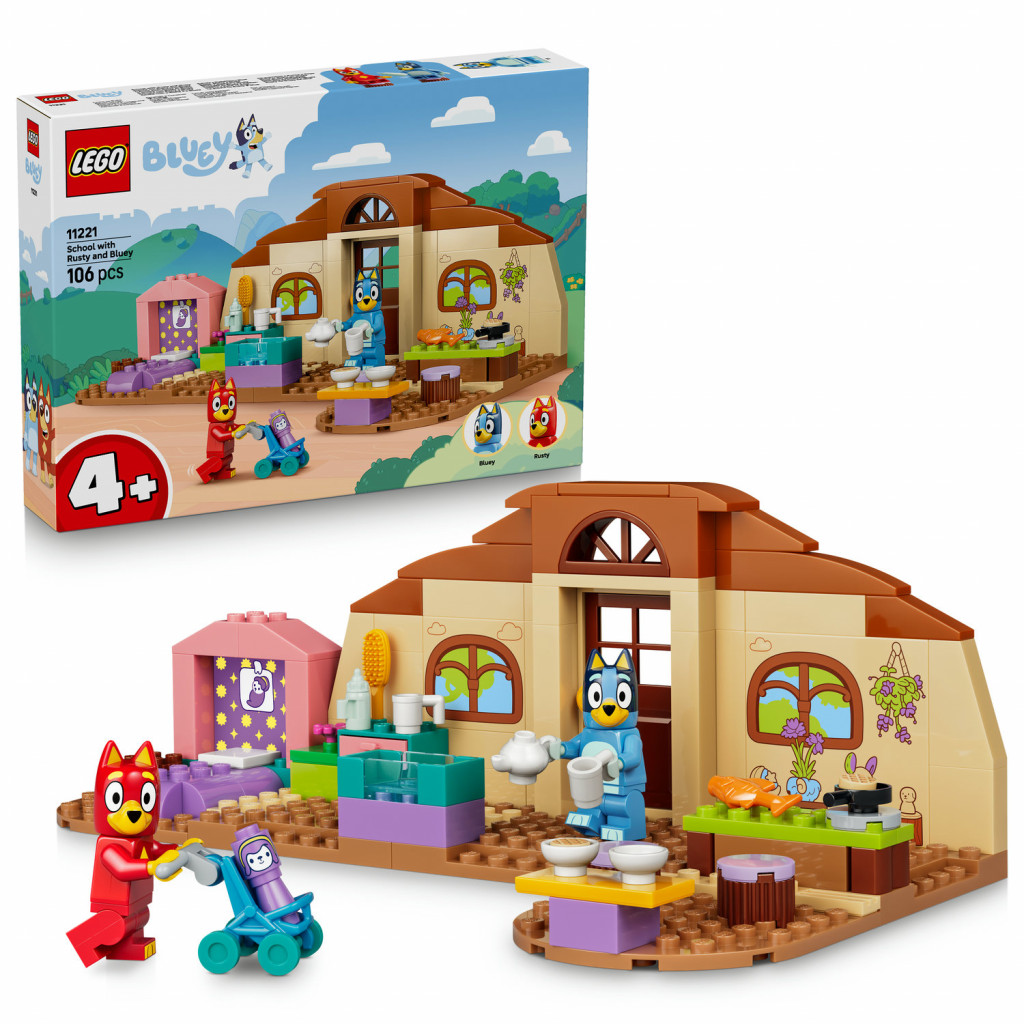 Lego® Škola s Rustym a Bluey