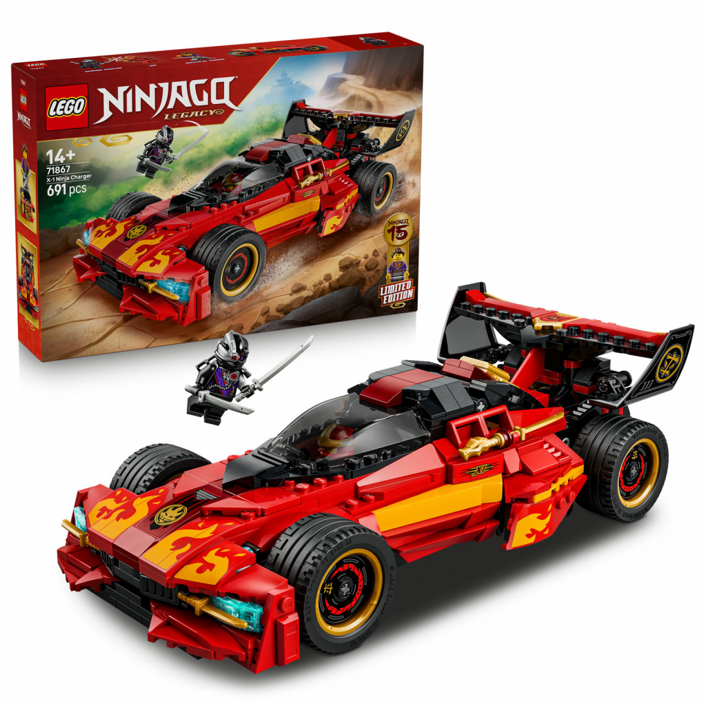 Lego® Kaiovo červené superauto: 15 rokov NINJAGO