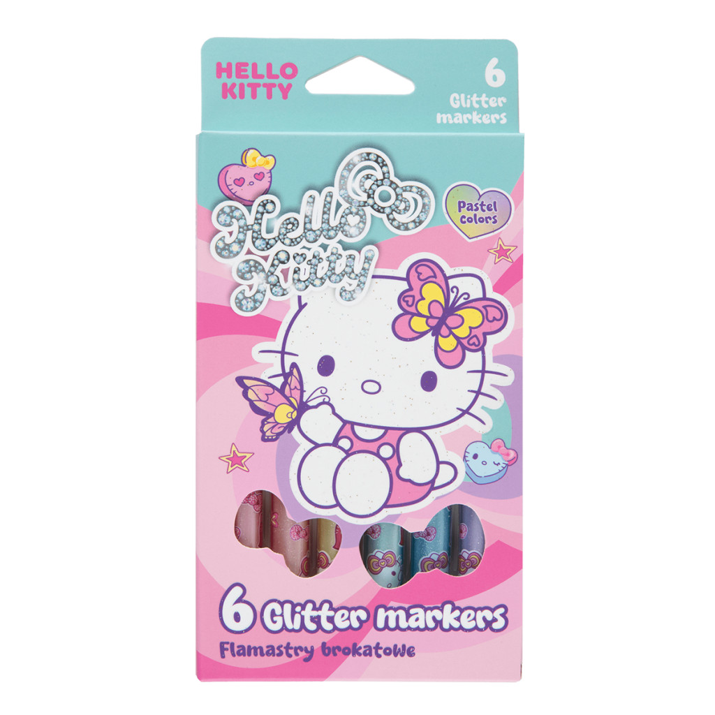 Coolpack Trblietavé fixky Hello Kitty Pastel Pink 6 ks