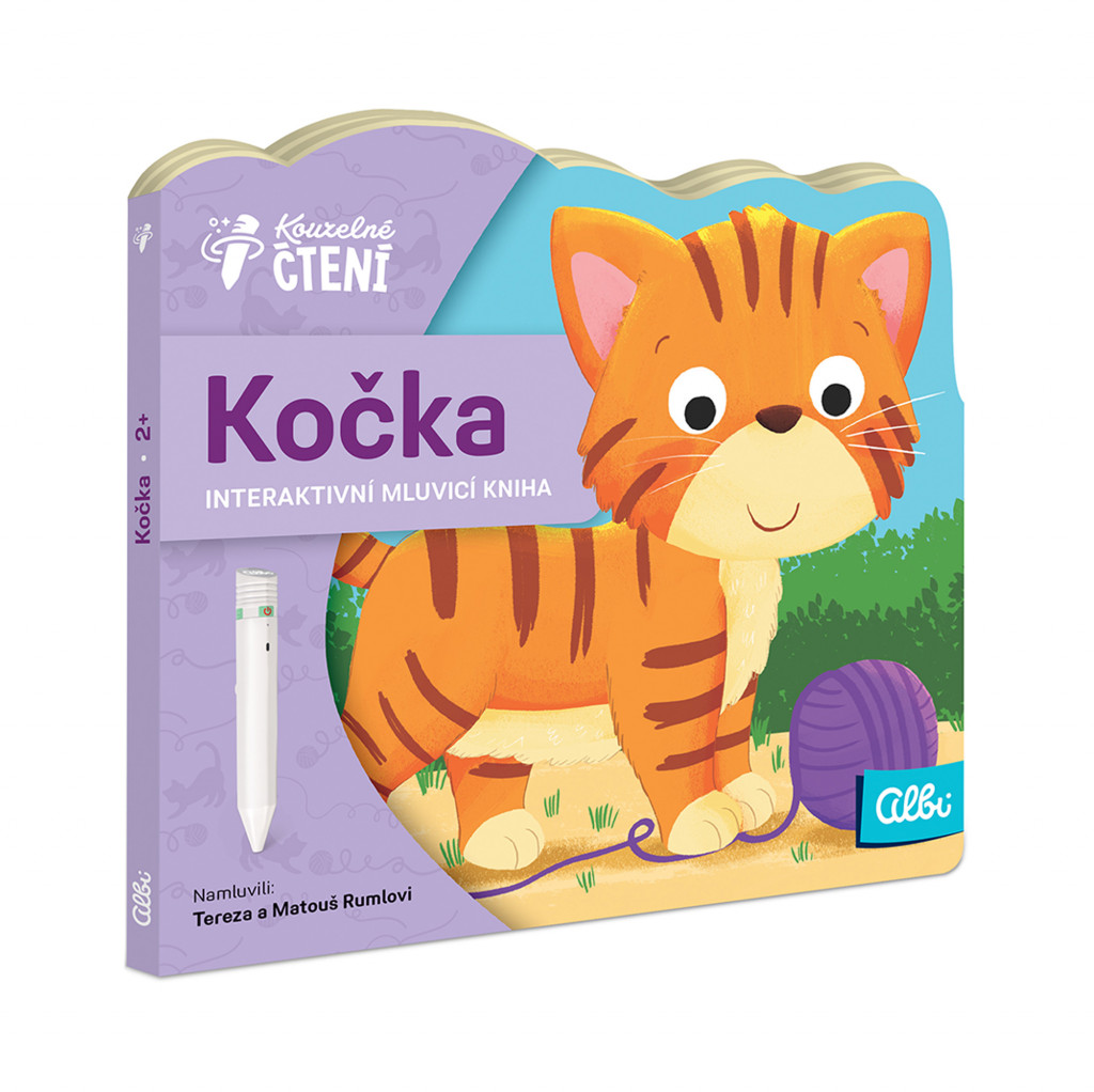 Albi KČ Minikniha s výsekem - Kočka
