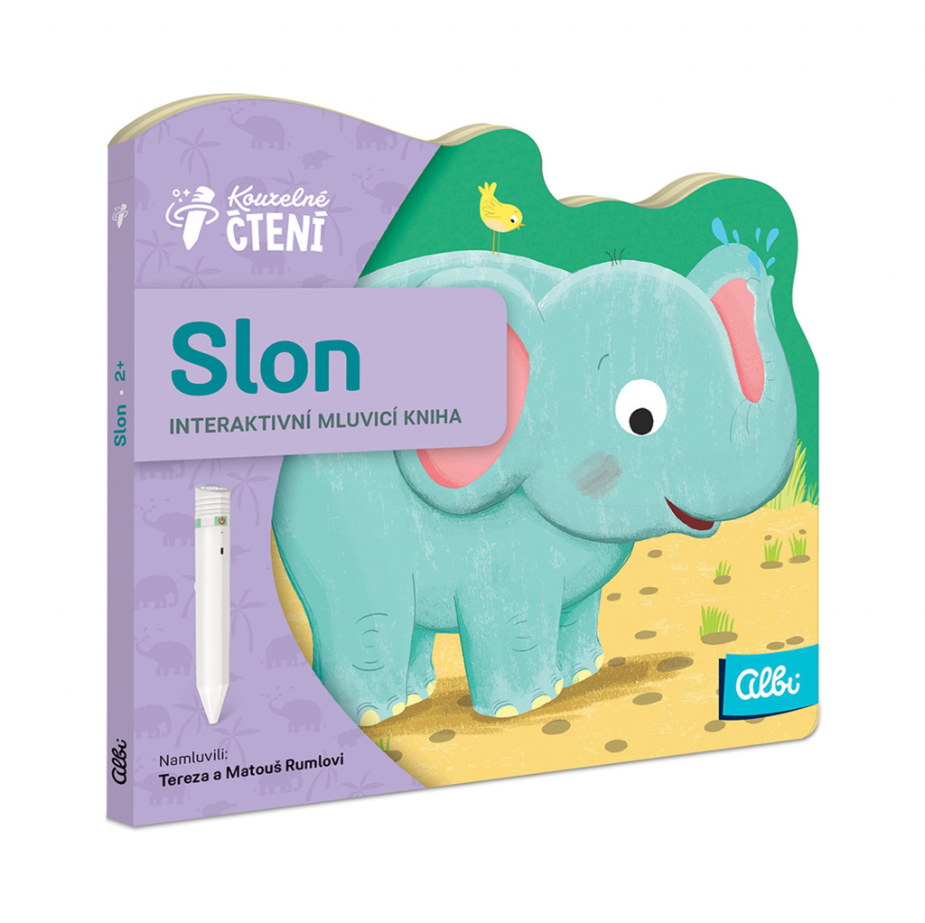 Albi KČ Minikniha s výsekem - Slon