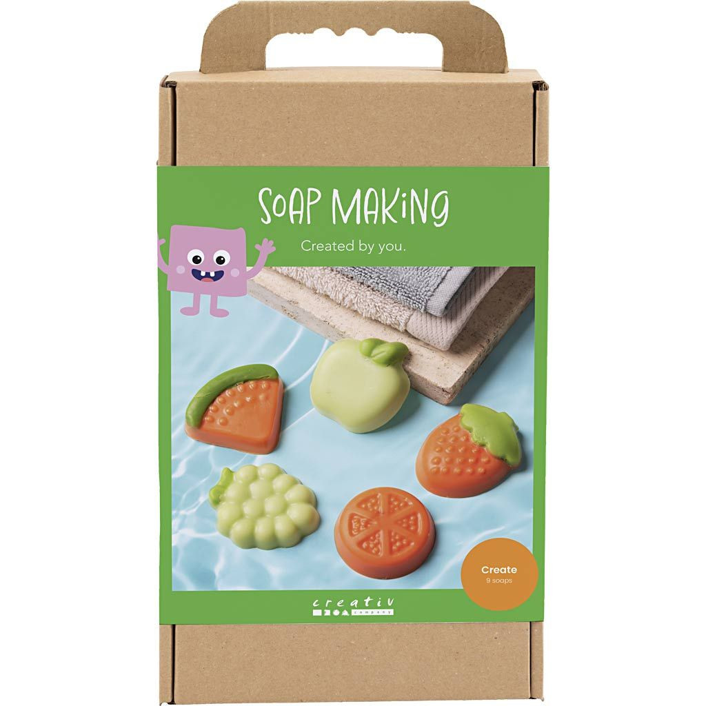 Creativ Company Kreatívna sada výroba mydla Fruit Green Orange