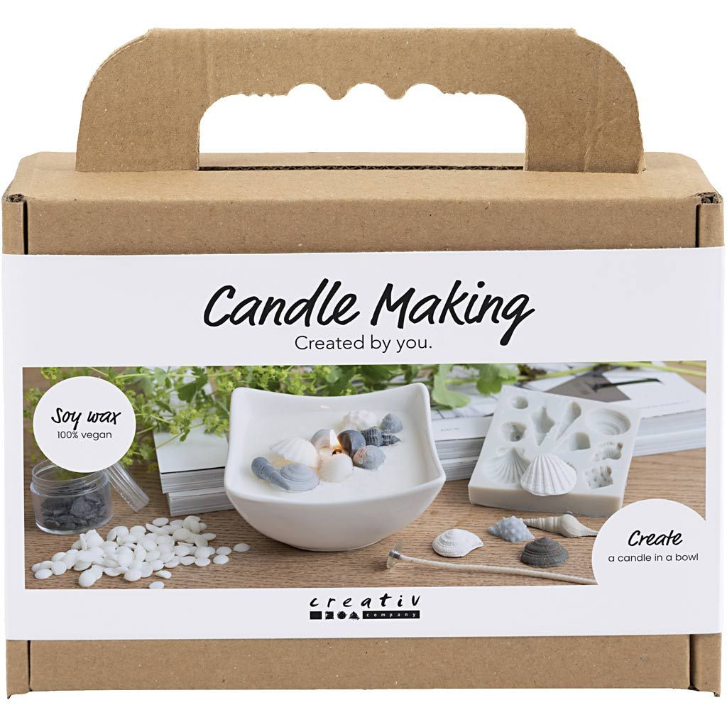 Creativ Company Kreatívna sada výroba sviečky Seashells