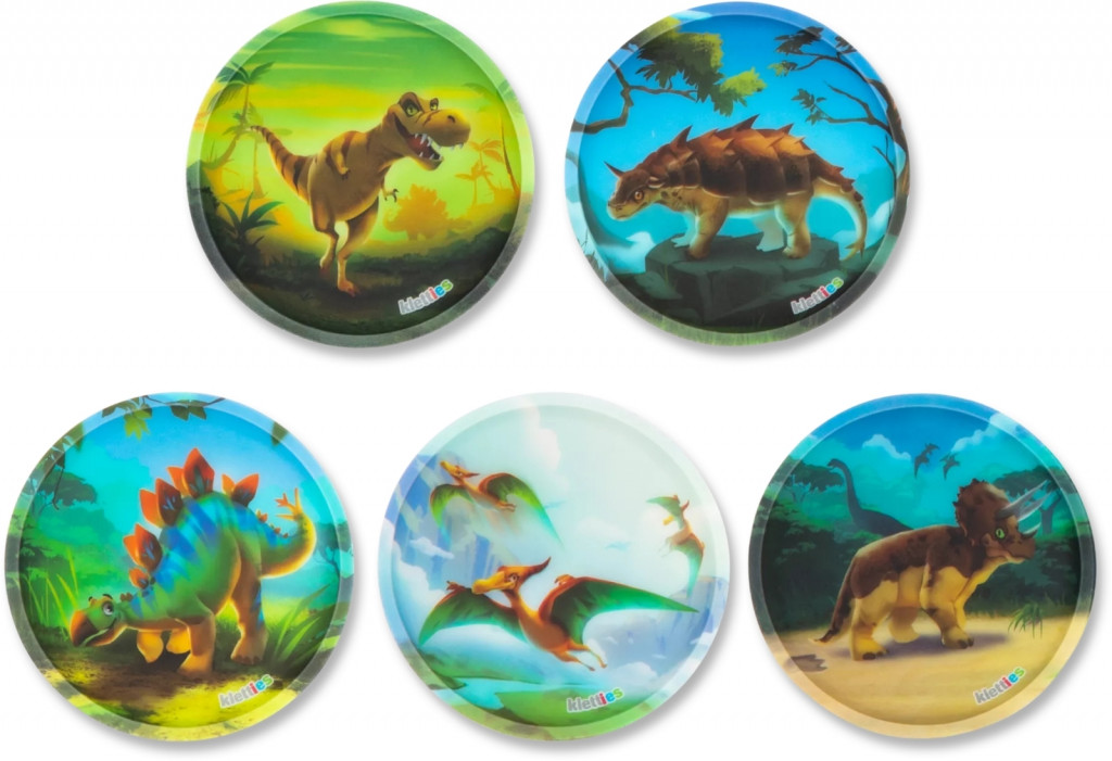 Ergobag Sada ozdôb na batoh Ergobag Kletties Set - Dinosaurs