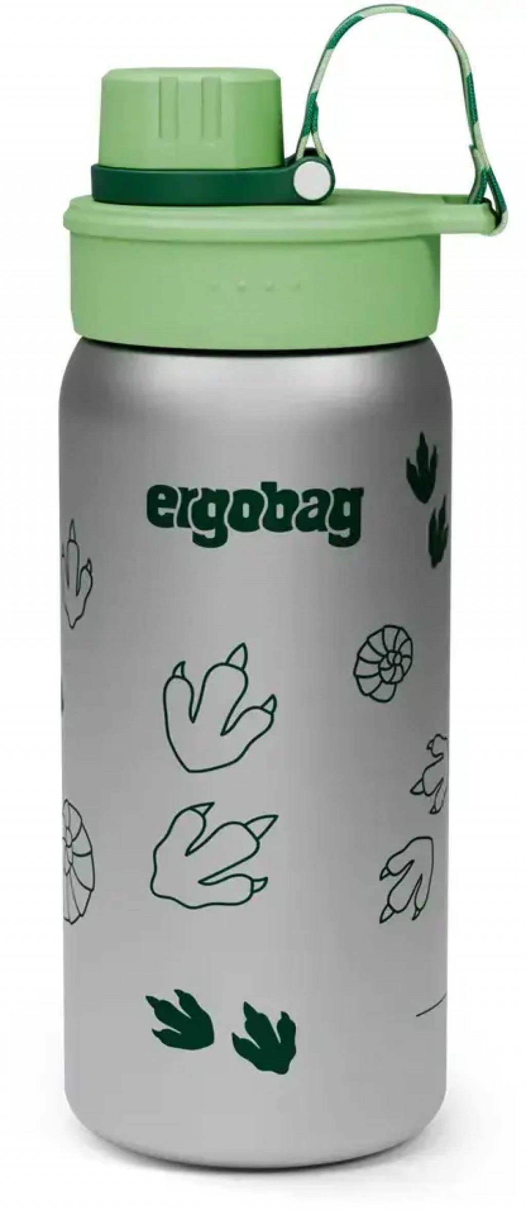 Ergobag Nerezová fľaša Ergobag Stainless Steel Bottle - Jungle