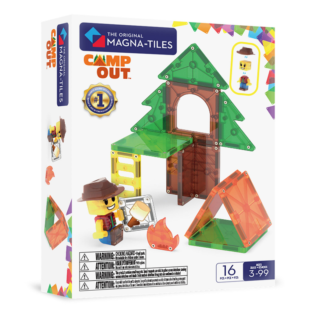 Magna-Tiles Magnetická stavebnica Camp Out 16 dielov