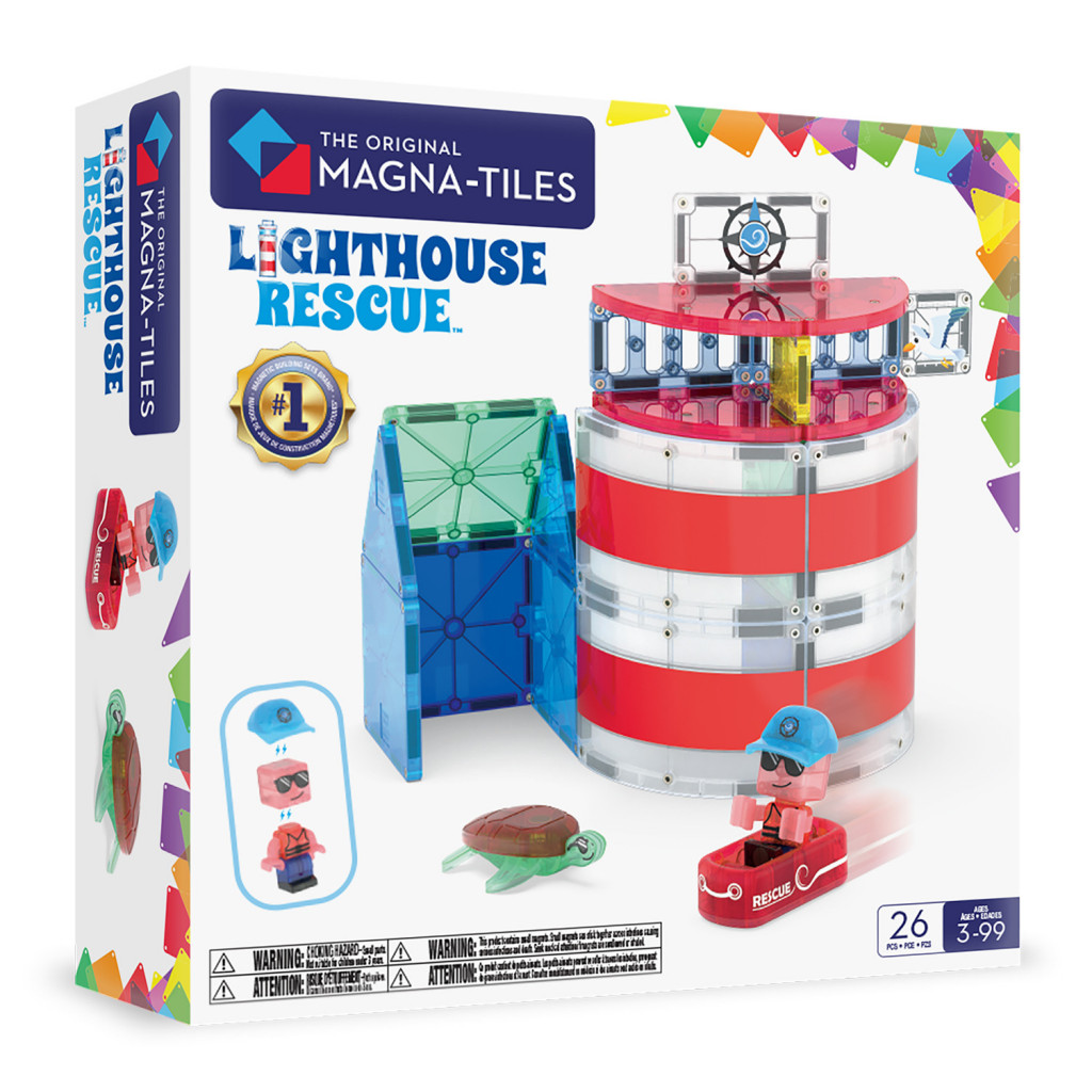 Magna-Tiles Magnetická stavebnica Lighthouse Rescue 26 dielov