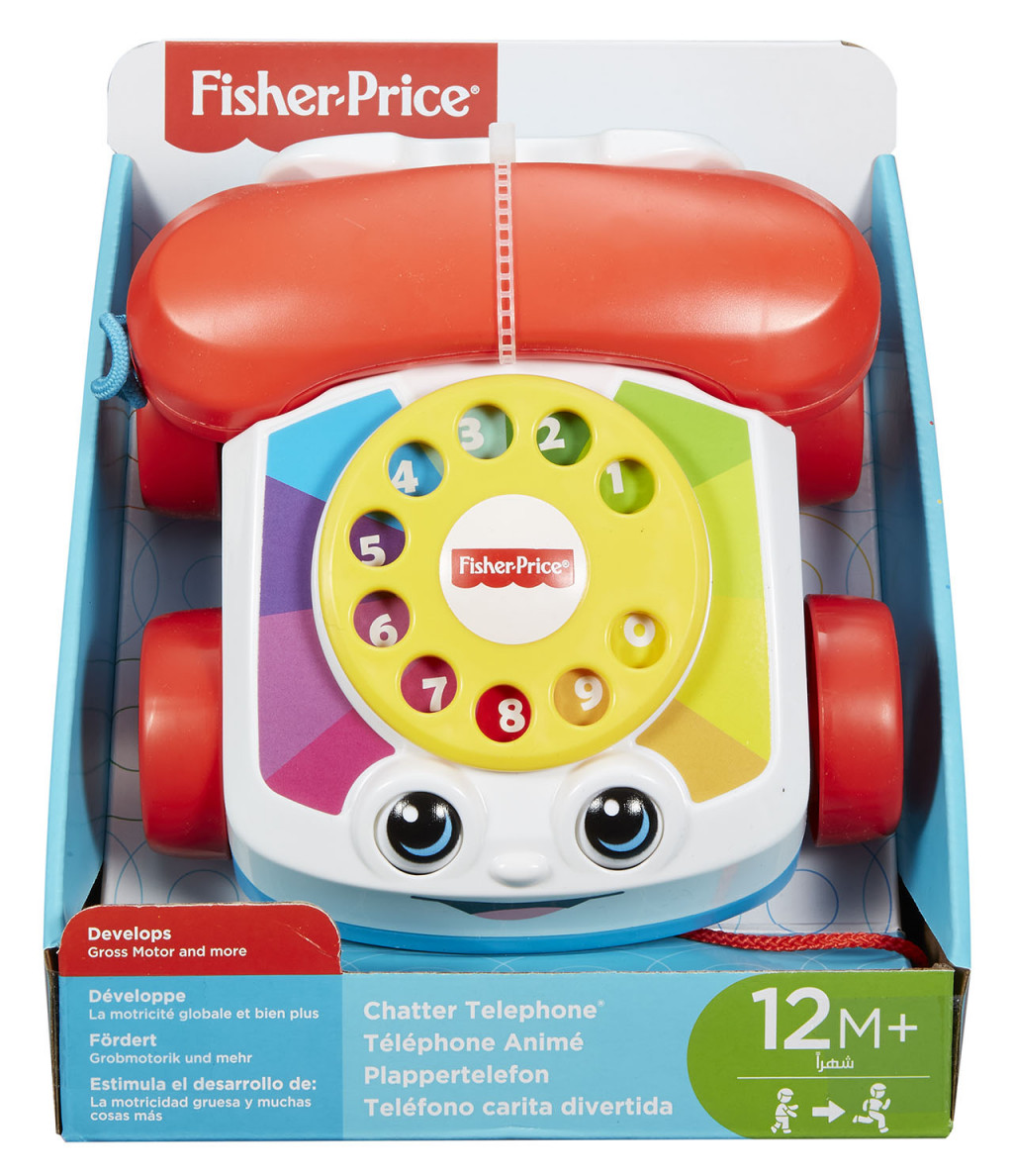 Mattel Fisher Price ťahací telefón   