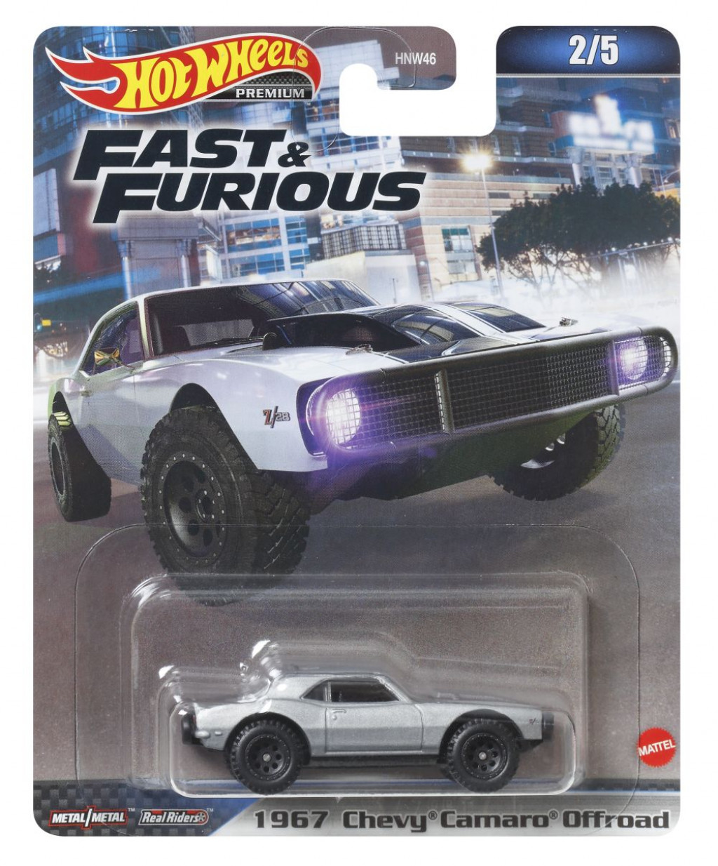 Mattel Hot Wheels prémiový angličák - RÝCHLO A ZBESILO asst