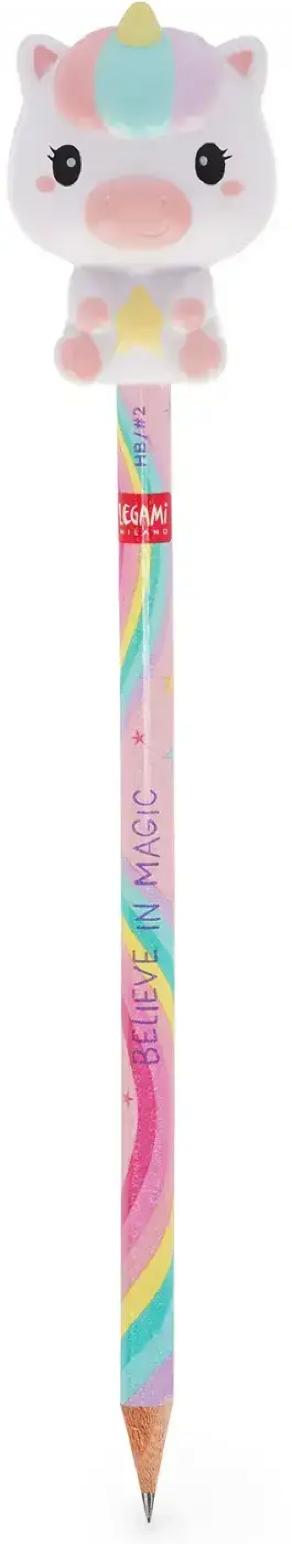 Legami Ceruzka Legami Squeezies - Pencil With Squishy - Unicorn - Hb Lead