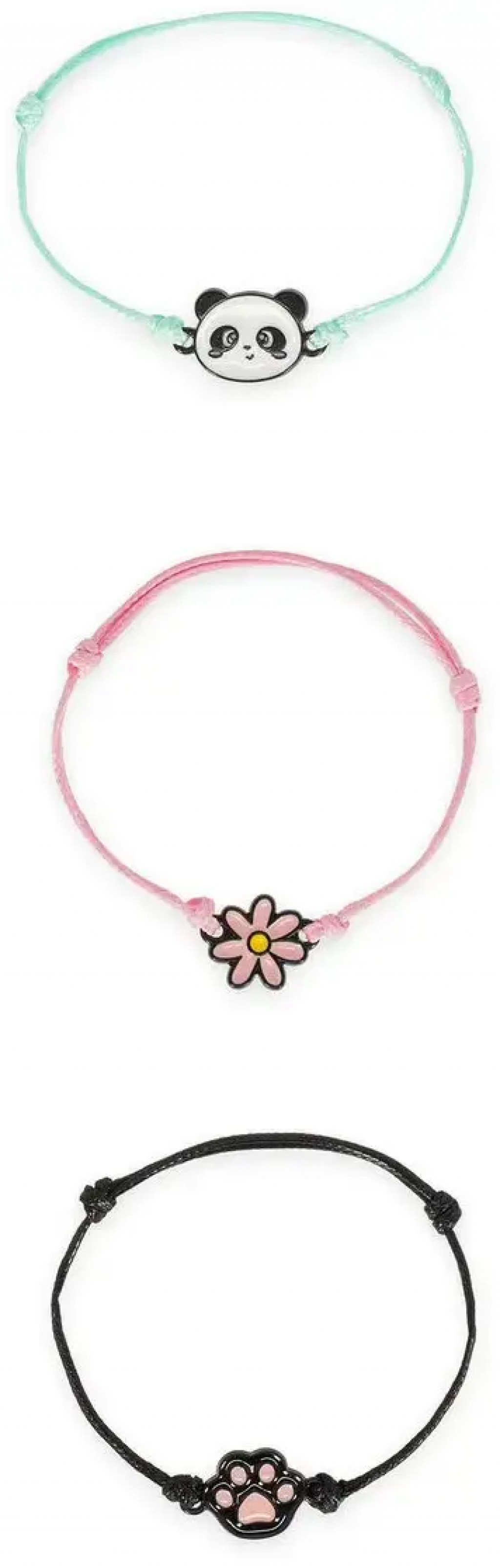 Legami Sada náramkov Legami Better Together - Set Of 3 Bracelets - Panda