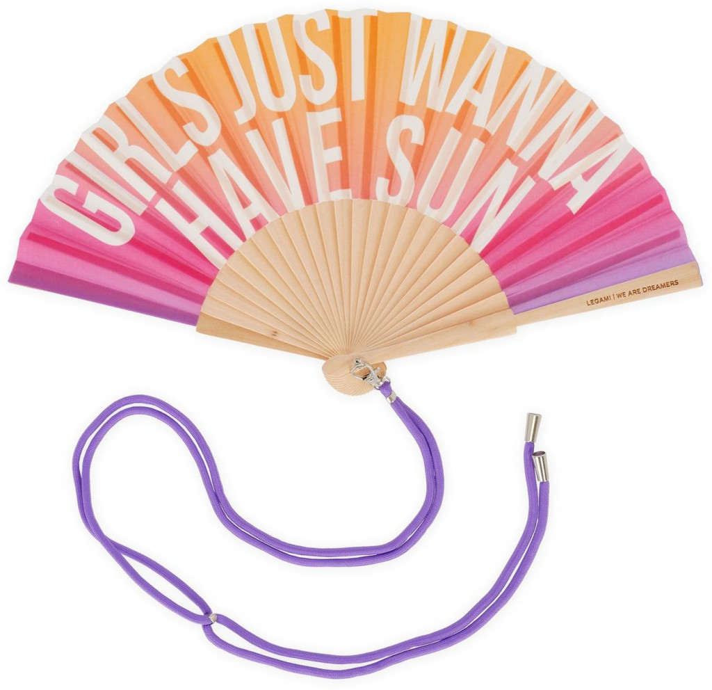 Legami Vejár Legami ¡Qué Calor! - Folding Fan - Sunset