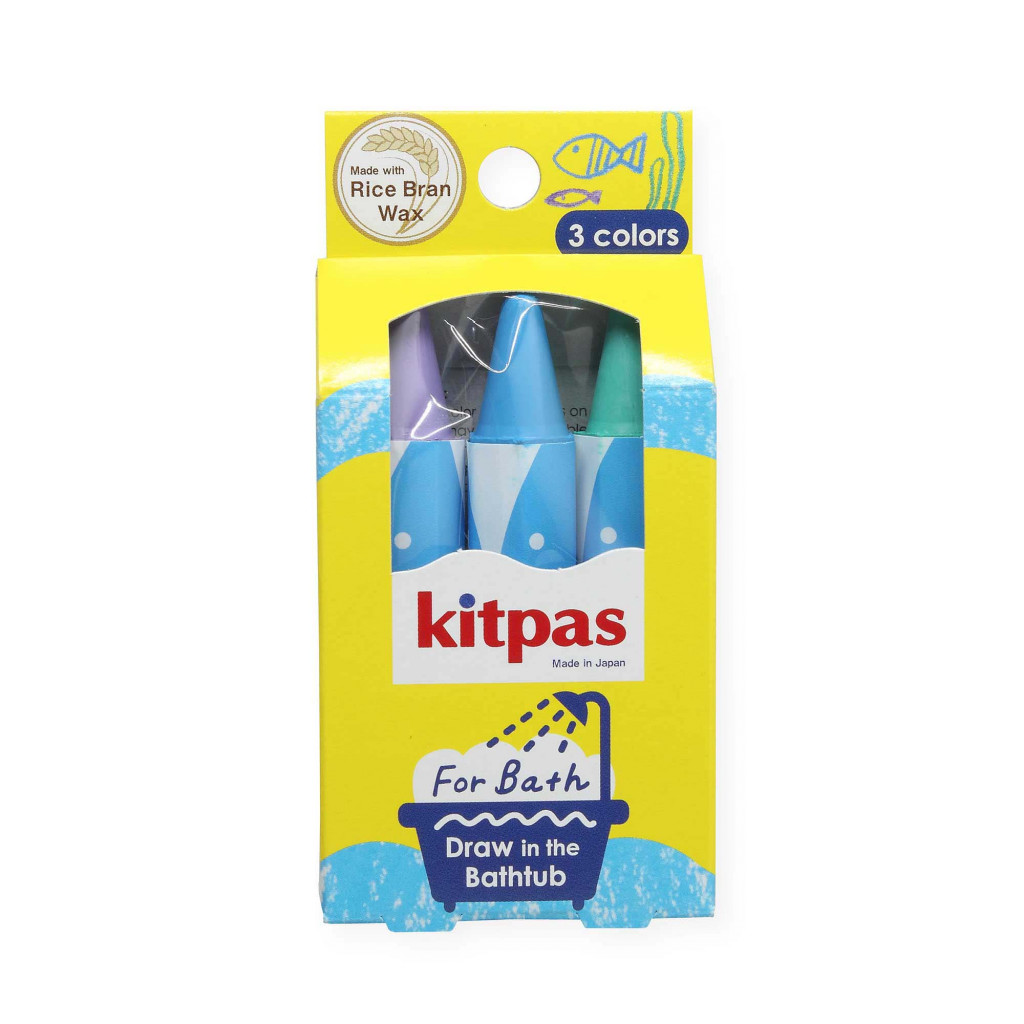 Kitpas Sada voskoviek do kúpeľa 3 ks (Fish)