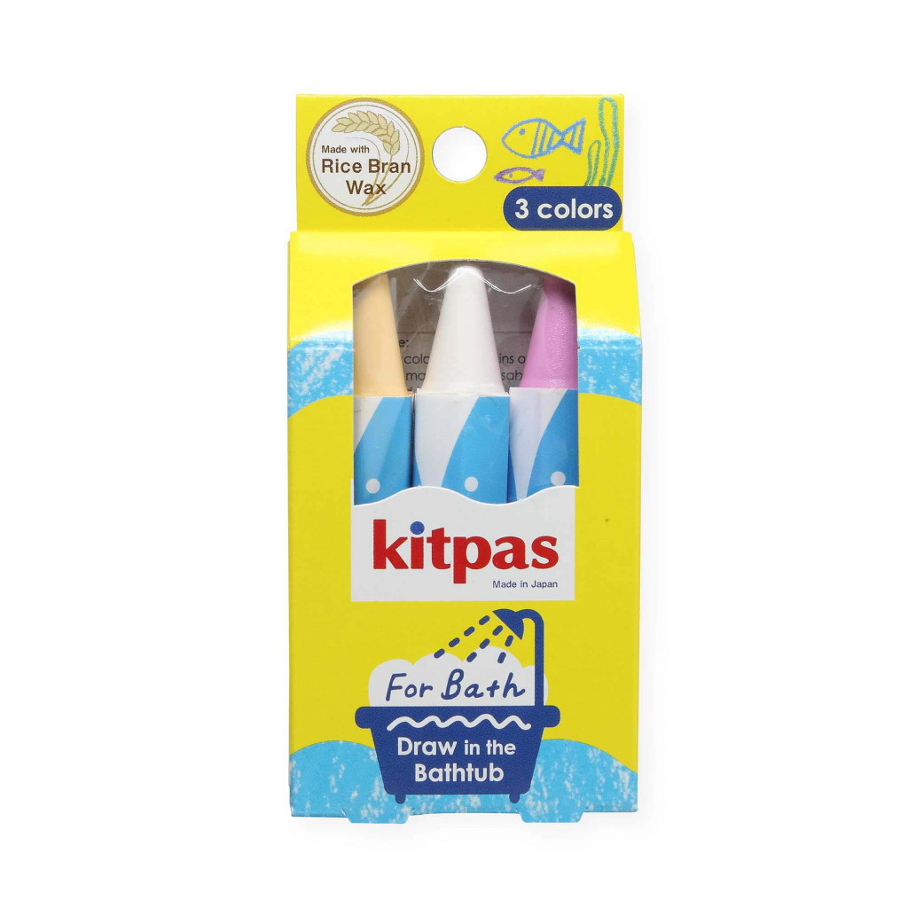 Kitpas Sada voskoviek do kúpeľa 3 ks (Shell)