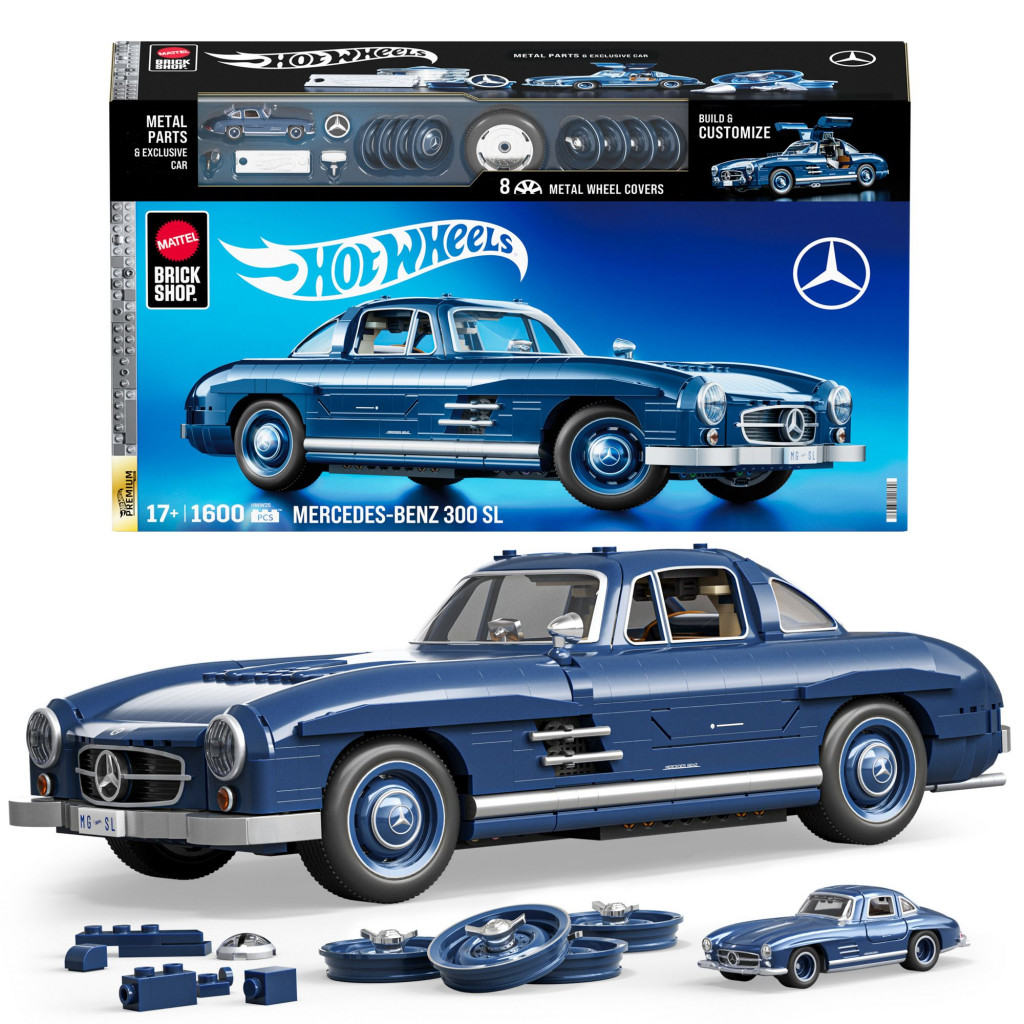 Mattel Mega Hot Wheels sberateľský Mercedes-Benz 300SL