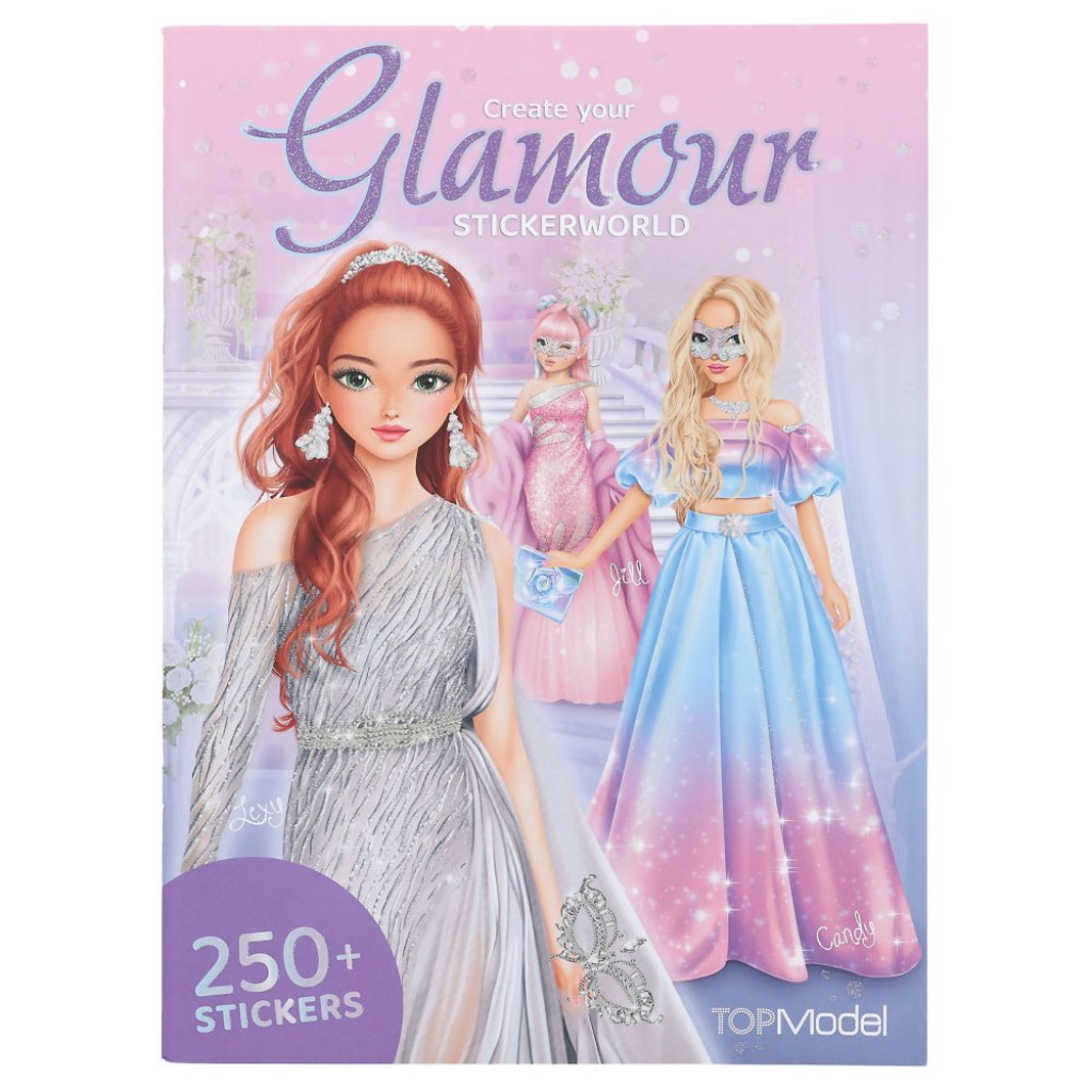 Top Model GLAMOUR stickerworld
