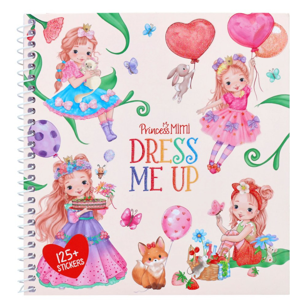 Princess Mimi Kreatívny zošit Dress me up