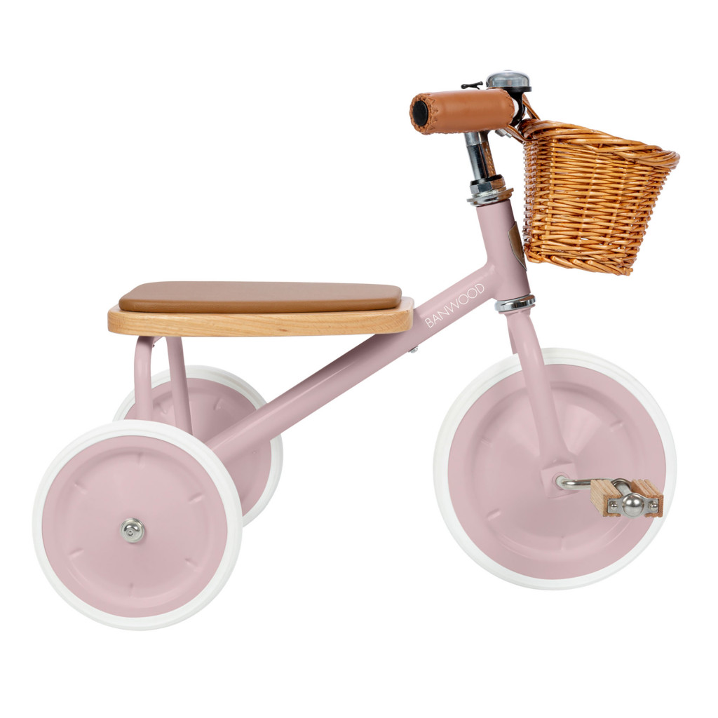 Všetky značky||Banwood Banwood trojkolka (Dusty Pink)