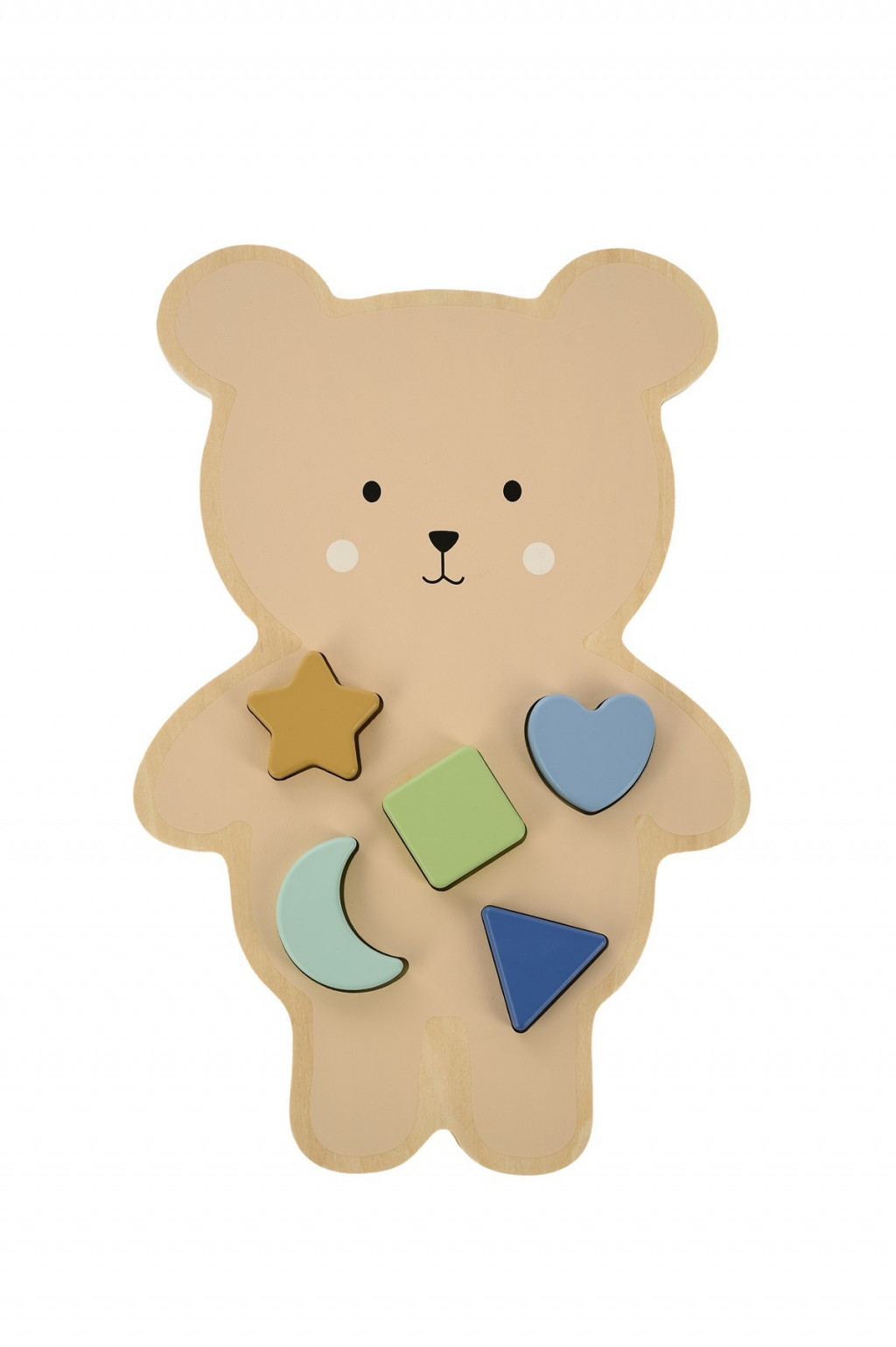 JaBaDaBaDo Vkladacie drevené puzzle Medvedík
