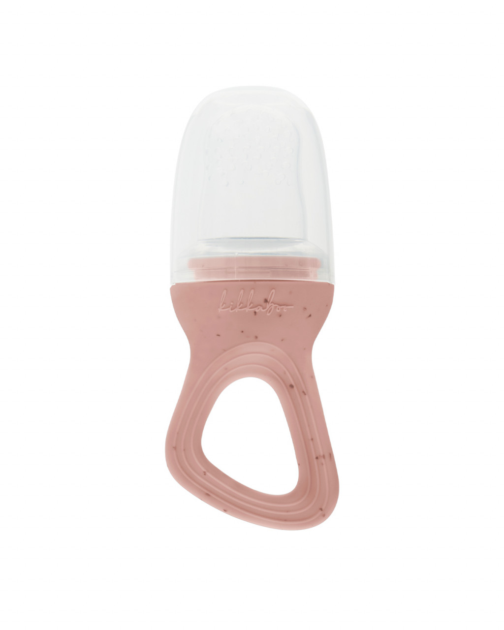 KikkaBoo Kŕmiace hryzátko Platinum Silicone Blush
