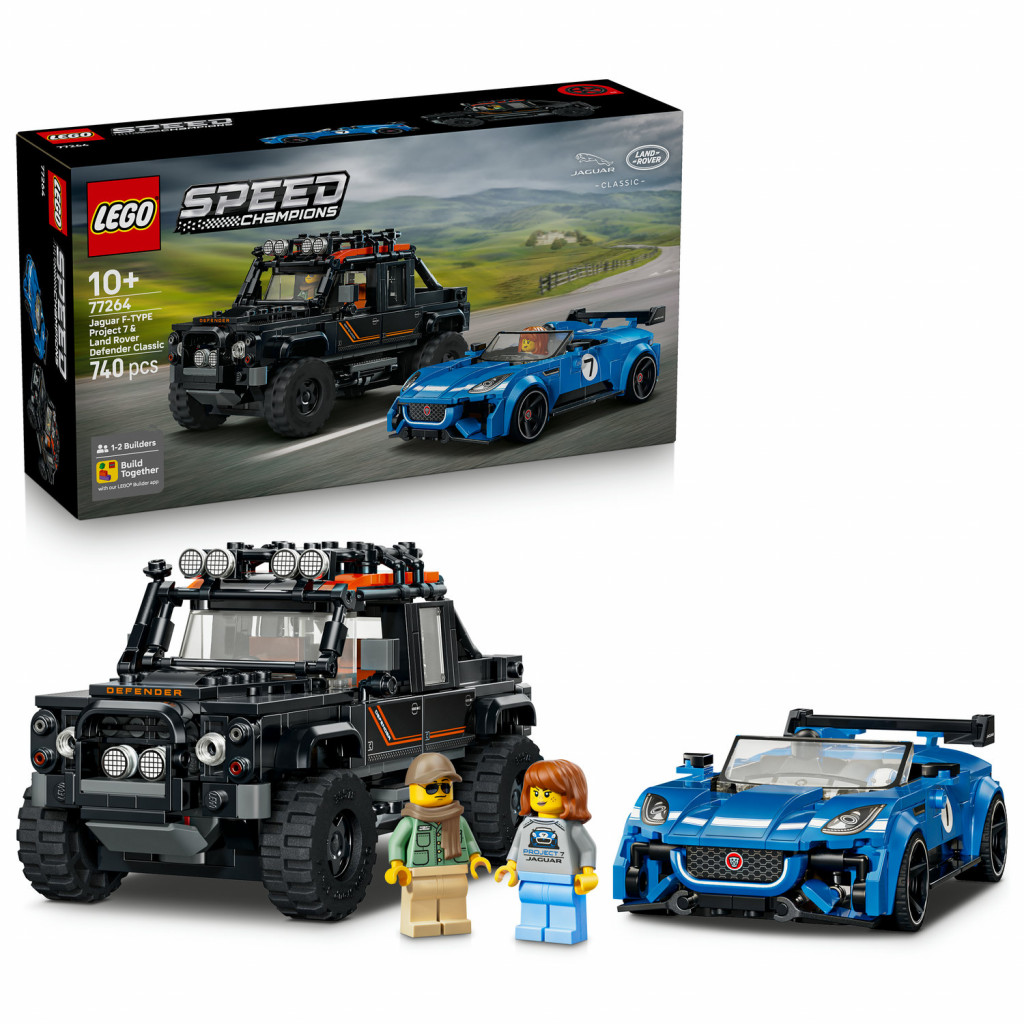Lego® Jaguar Project 7 a Land Rover Defender