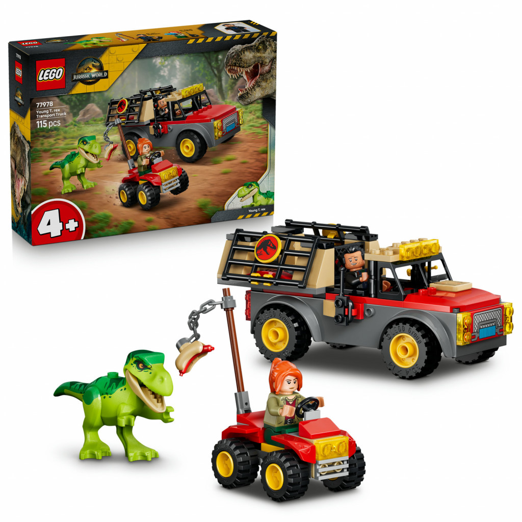 Lego® Truck na prepravu mladého T-rexa
