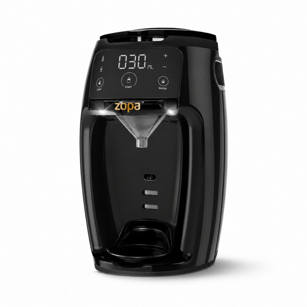 Zopa Prístroj na prípravu detského mlieka Babyccino, Black