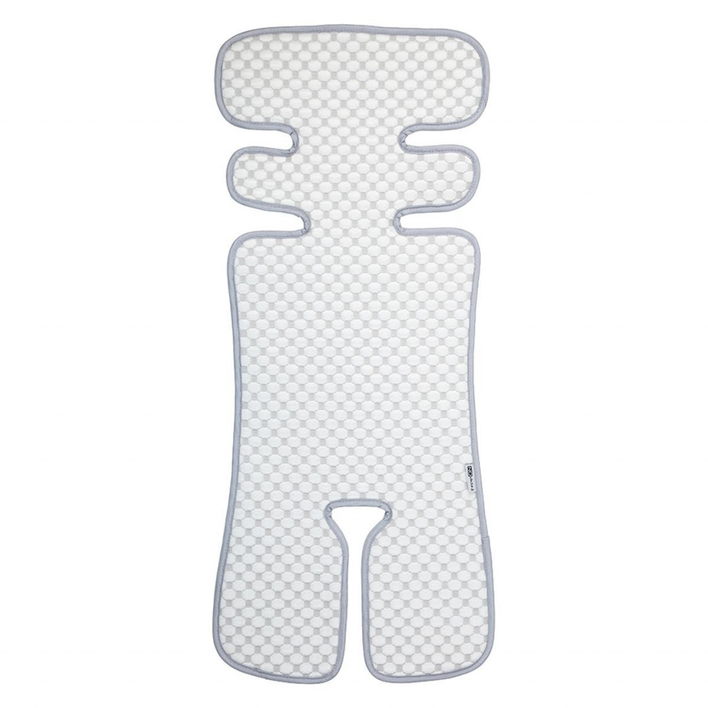 FREEON Podložka do kočíka/autosedačky 3D Mesh Grey/White