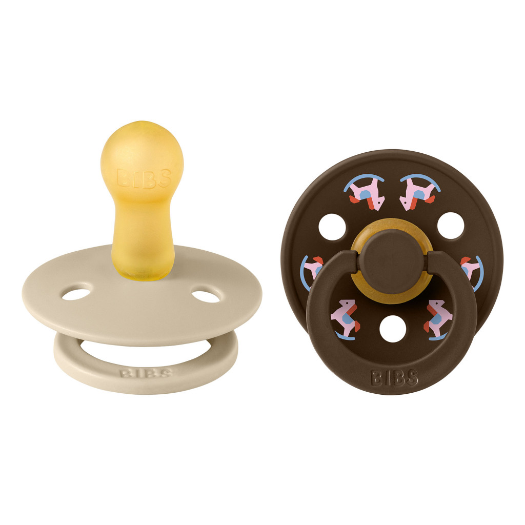 Všetky značky||BIBS Colour okrúhle BIBS Colour cumlíky z prírodného kaučuku 2ks - veľkosť 2 (Horse Vanilla / Mocha)