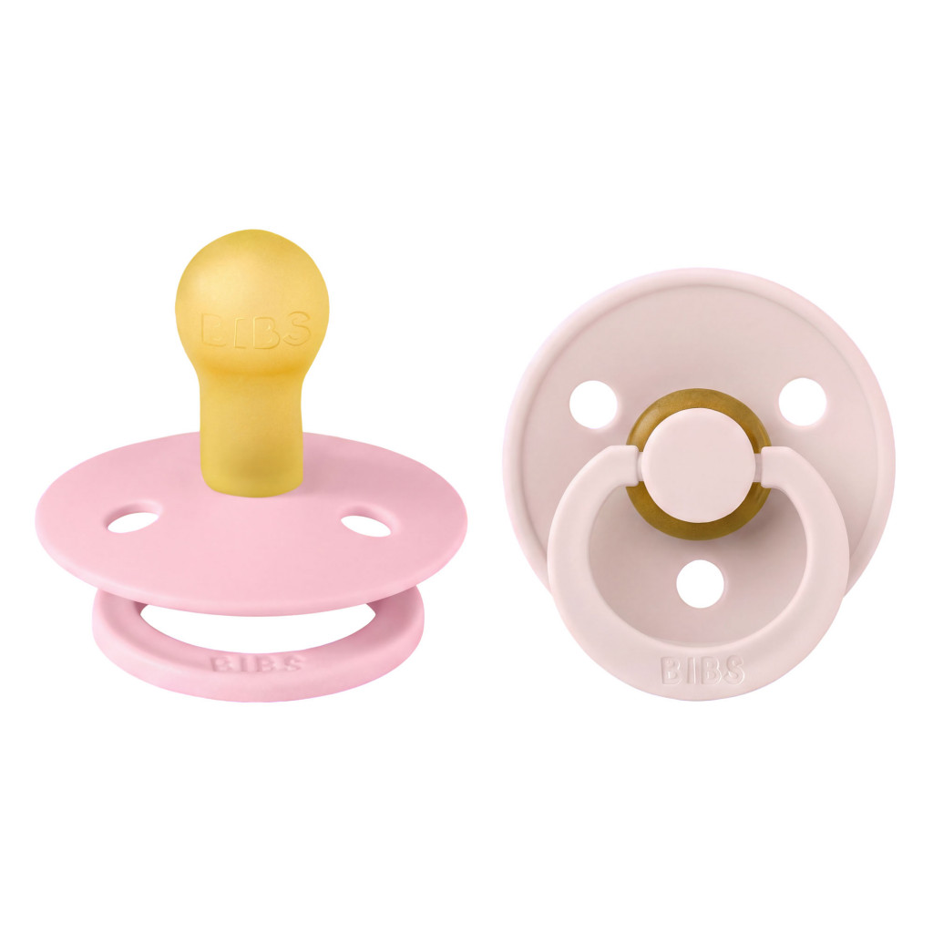 Všetky značky||BIBS Colour okrúhle BIBS Colour cumlíky z prírodného kaučuku 2ks - veľkosť 1 (Petal / Baby Pink)