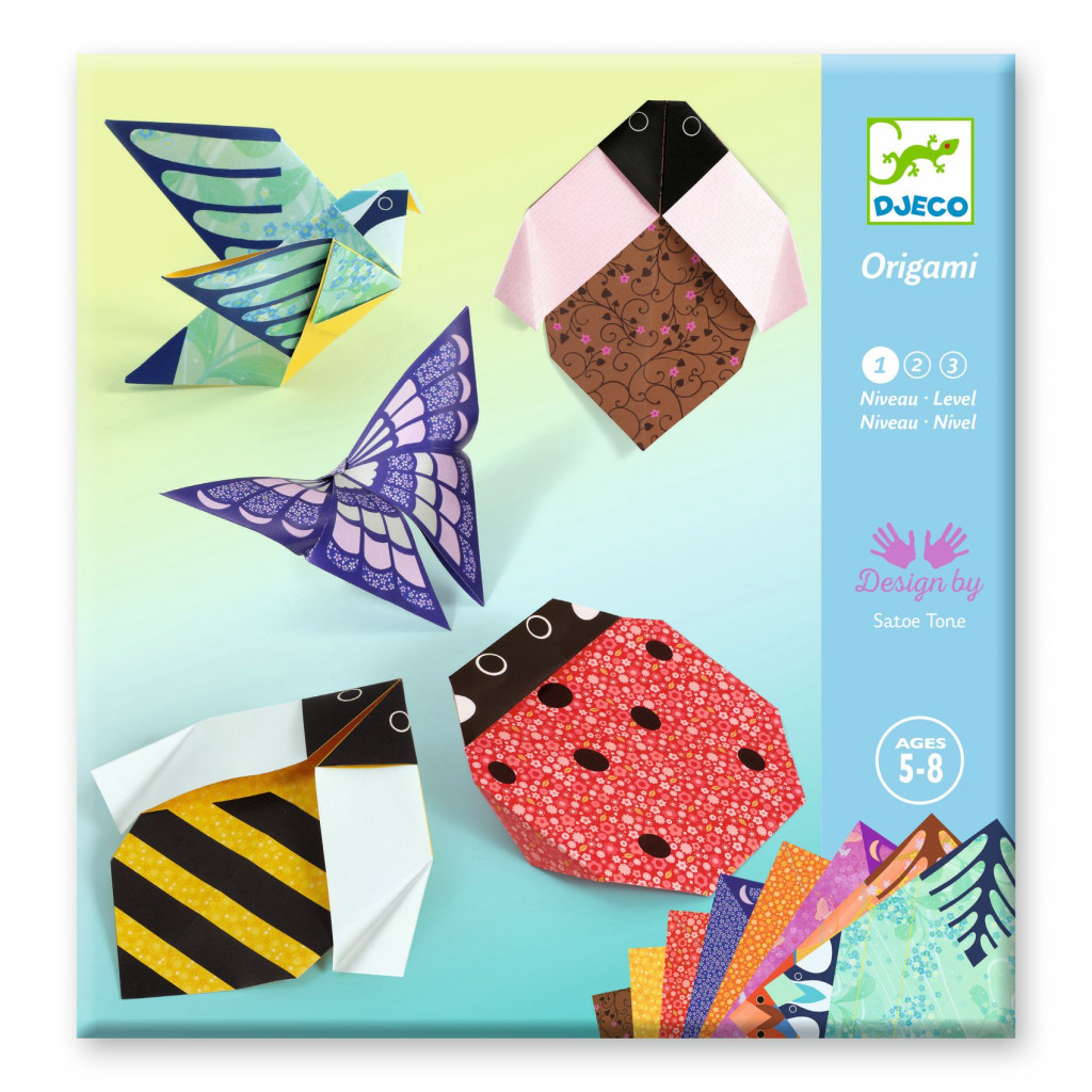 DJECO Origami V záhrade