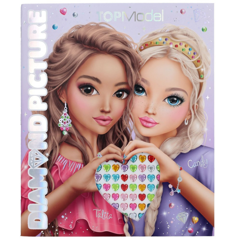 Top Model Kreatívny zošit Diamond