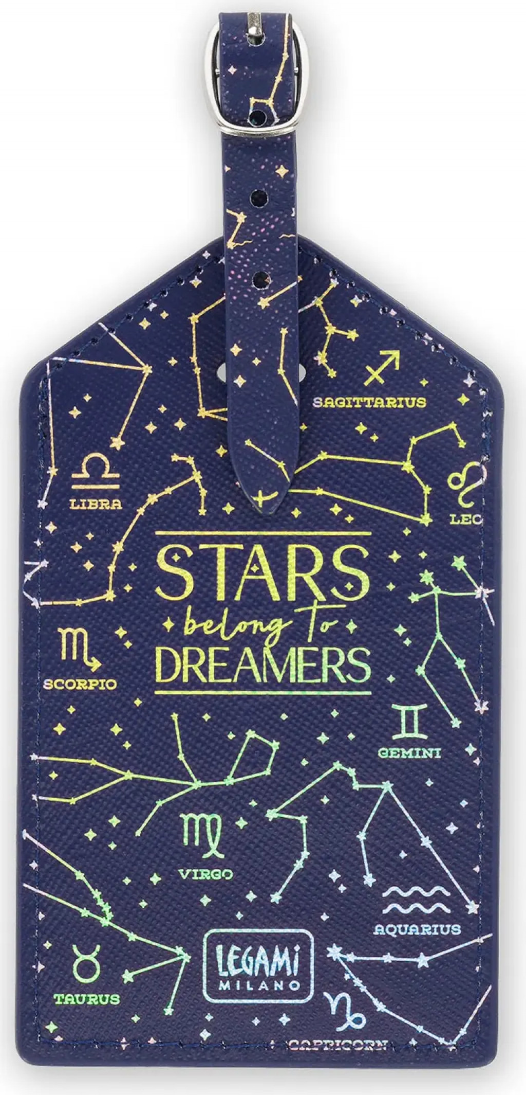 Legami Cestovní jmenovka na zavazadlo Legami Luggage Tag - Stars