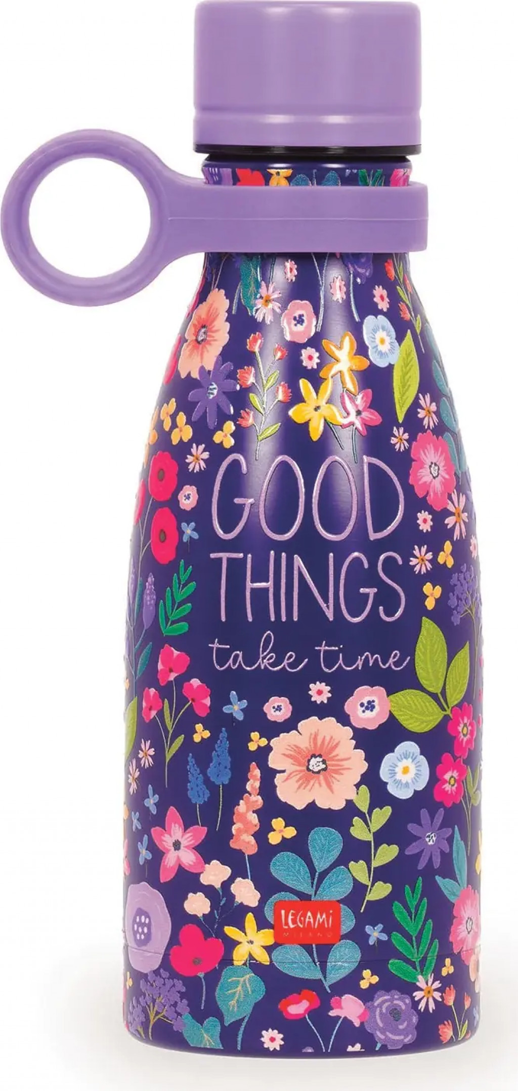 Legami Termoláhev Legami Hot & Cold Vacuum Bottle 300 ml - Flowers
