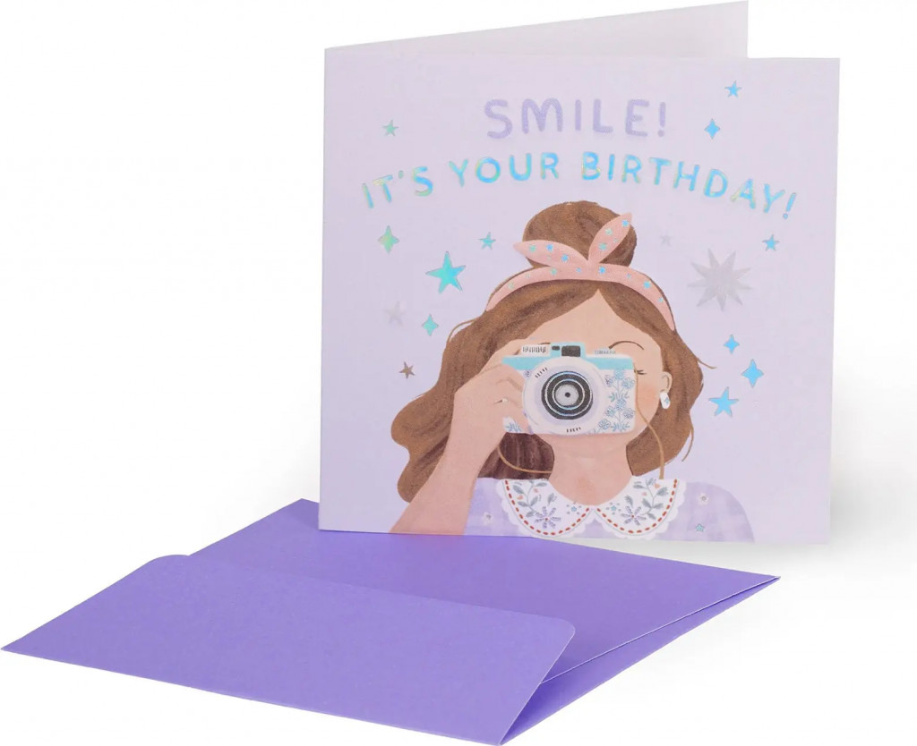 Legami Přáníčko Legami Greeting Card Small - Smile