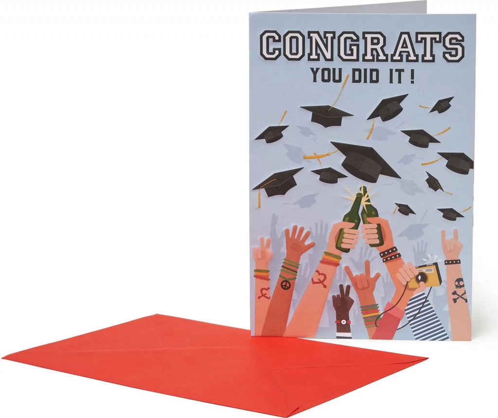 Legami Přáníčko Legami Greeting Card Large - Congrats