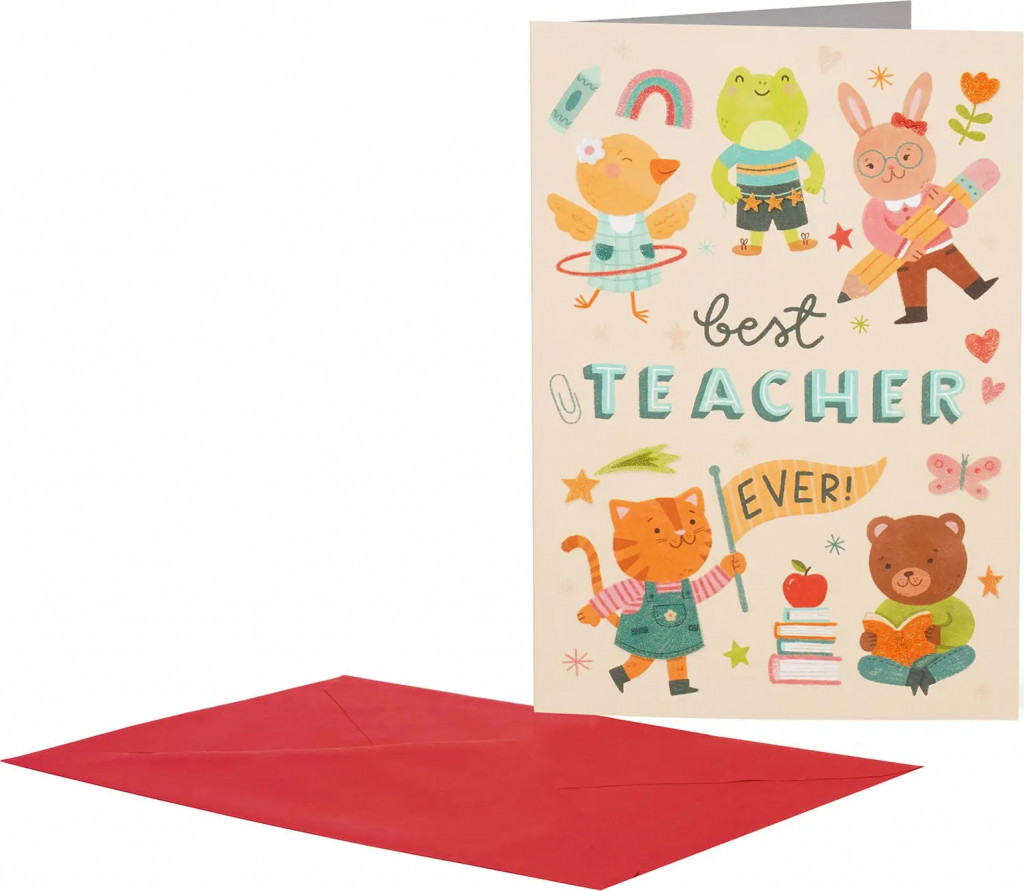 Legami Přáníčko Legami Greeting Card Large - Best Teacher