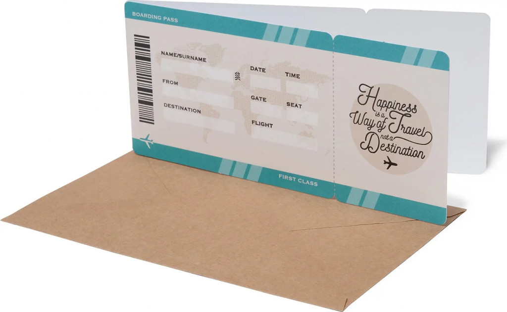 Legami Přáníčko Legami Greeting Card Large - Ticket