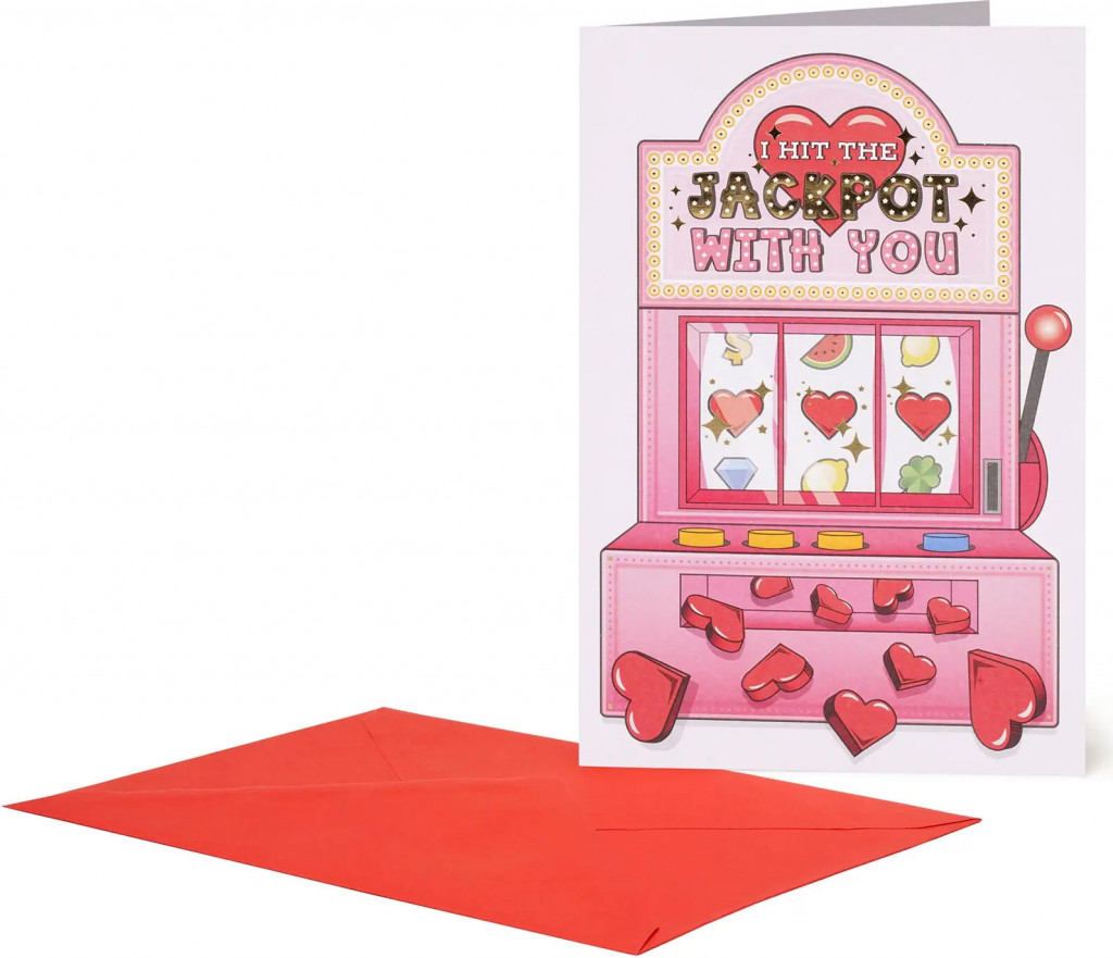 Legami Přáníčko Legami Greeting Card Large - Slot Machine