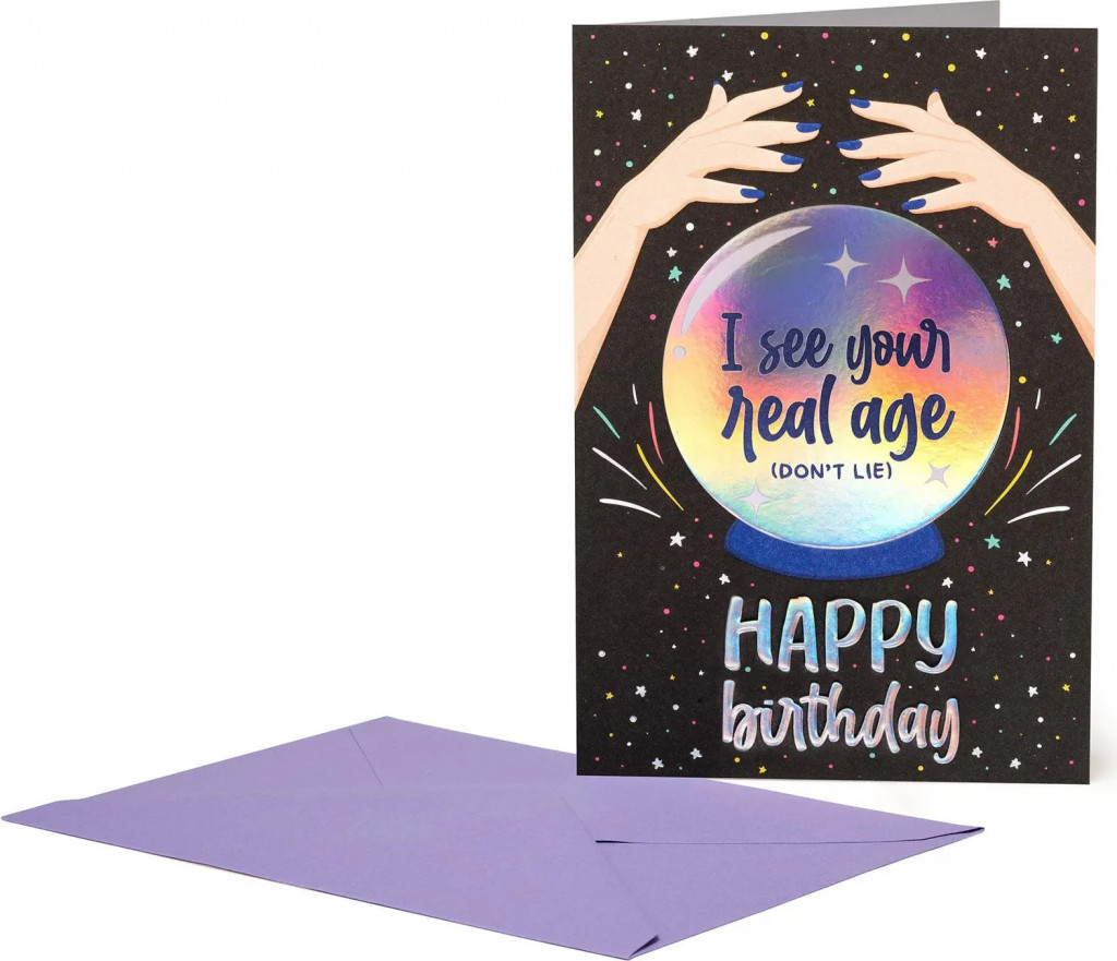 Legami Přáníčko Legami Greeting Card Large - Crystal Ball