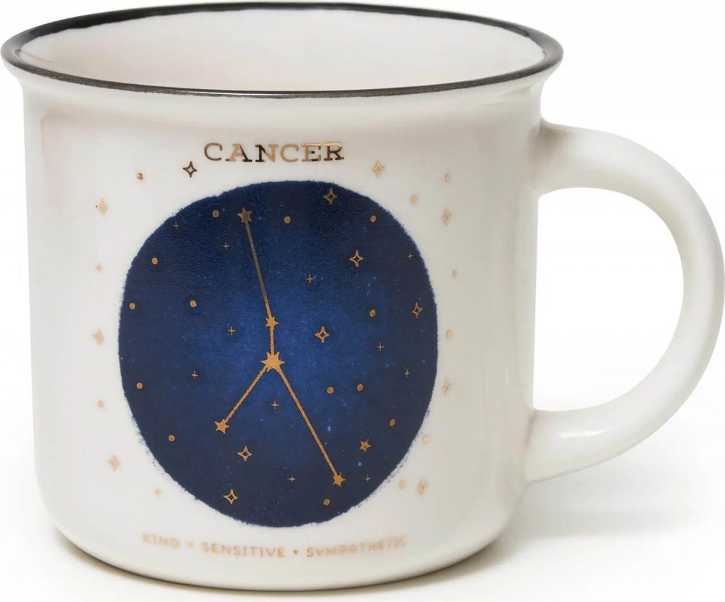 Legami Porcelánový hrneček Legami Count Your Lucky Stars Porcelain Mug - Cancer