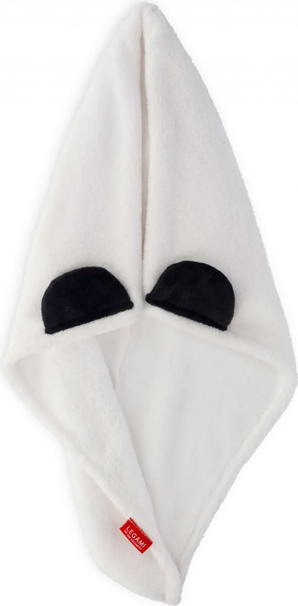 Legami Ručník na vlasy Legami Love My Hair Turban Towel - Panda