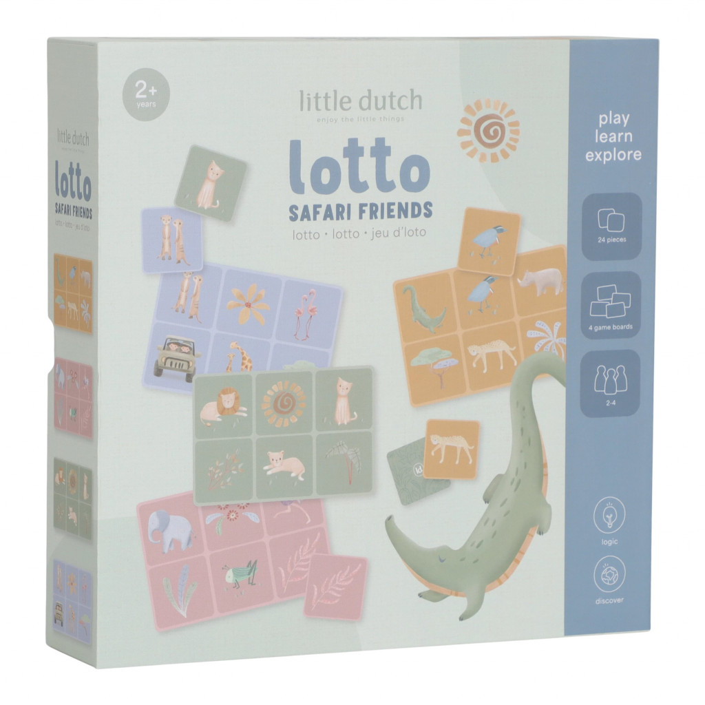 Little Dutch Lotto hra Safari Friends