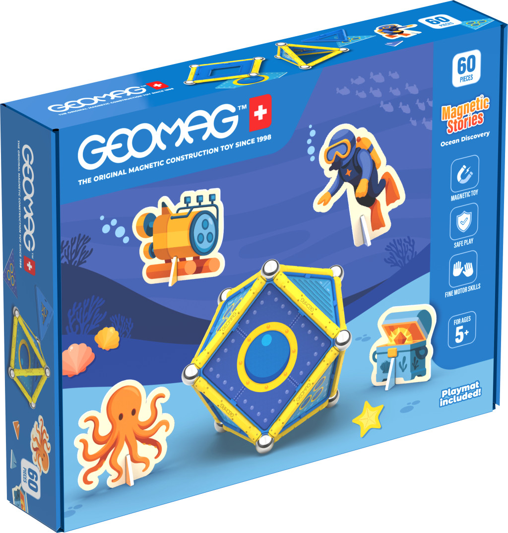 Geomag Stories Oceán 60 dílků