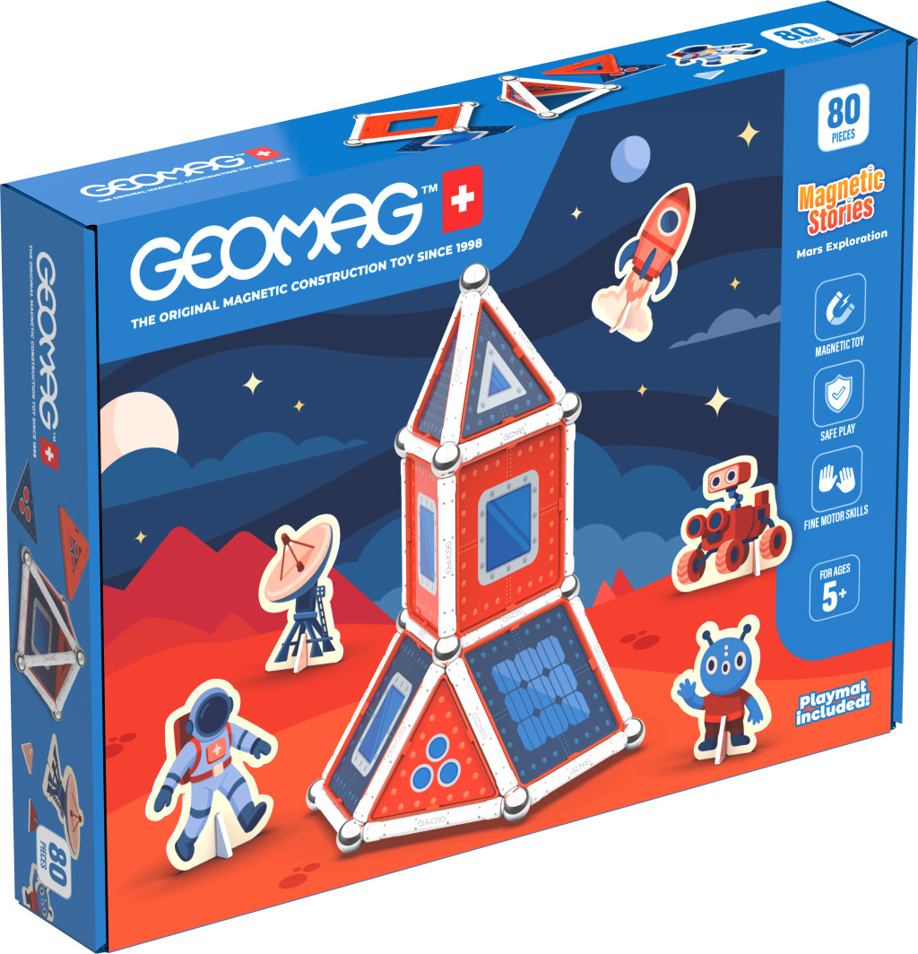 Geomag Stories Mars 80 dílků