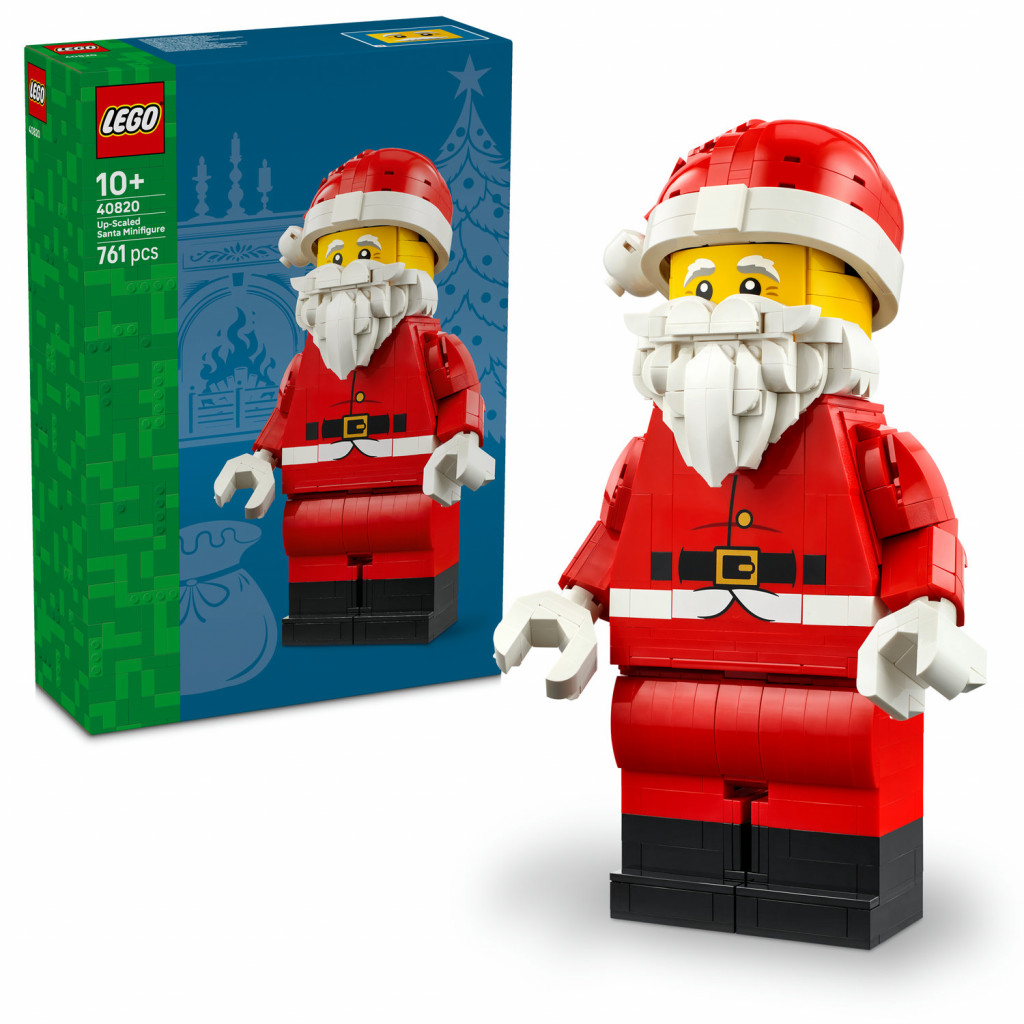 Lego® Zväčšená minifigúrka Santu