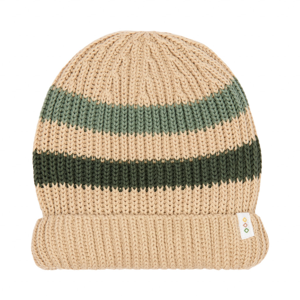 Little Dutch Čepička pletená Warm Taupe vel. 92-104