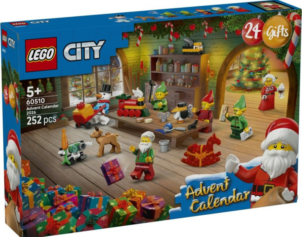 Lego® Adventný kalendár 2026 City