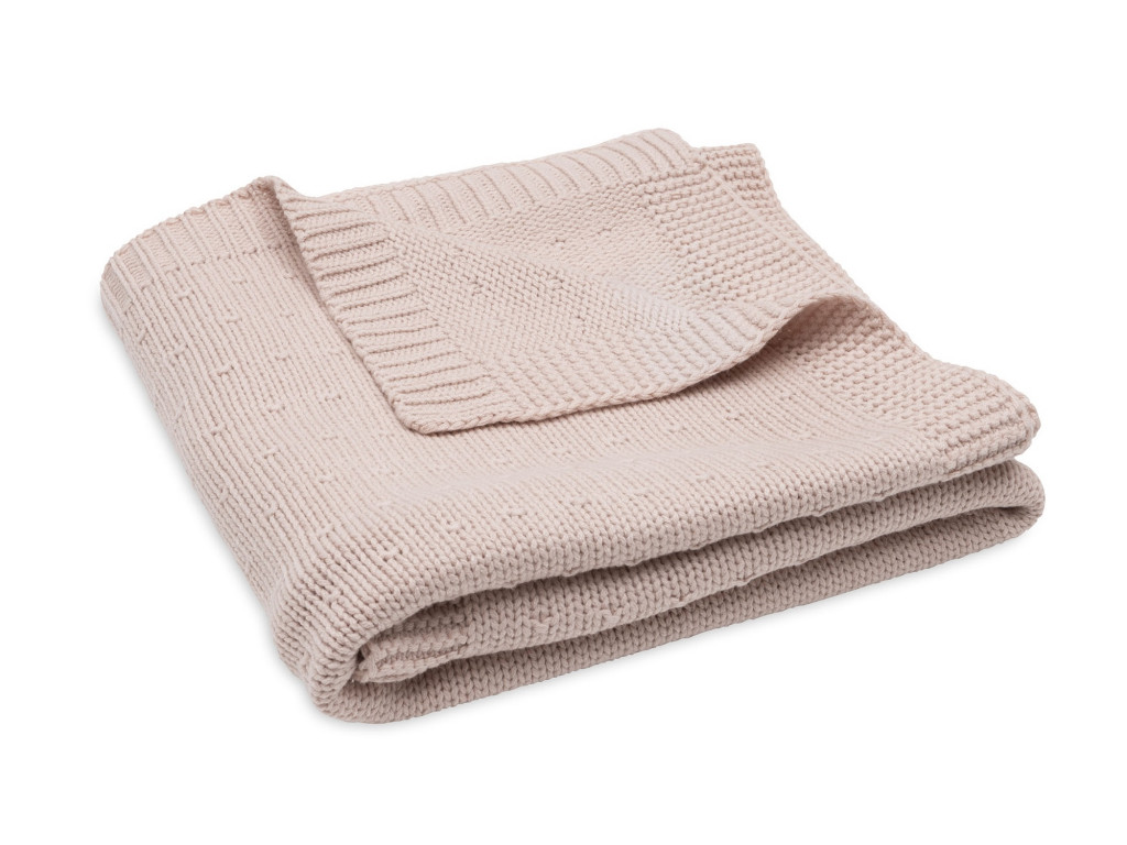 Jollein Deka 75x100cm Sprinkle Knit Silk Rose